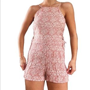 unique patterned romper